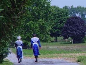 Two Amish girls in Lancaster, Pa. Sexual abuse in the church needs to be reported to the police and publicly denounced and spoken against if girls and boys are to be protected from sexual predators. 