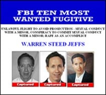 Warren Jeffs FBI 10 most wanted list